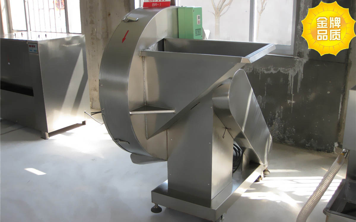 冻肉切片机大型 刨肉机厚度可调  冻肉绞肉机