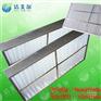 福建空调系统镀锌框折叠板式过滤器 新风预过滤 工厂直销