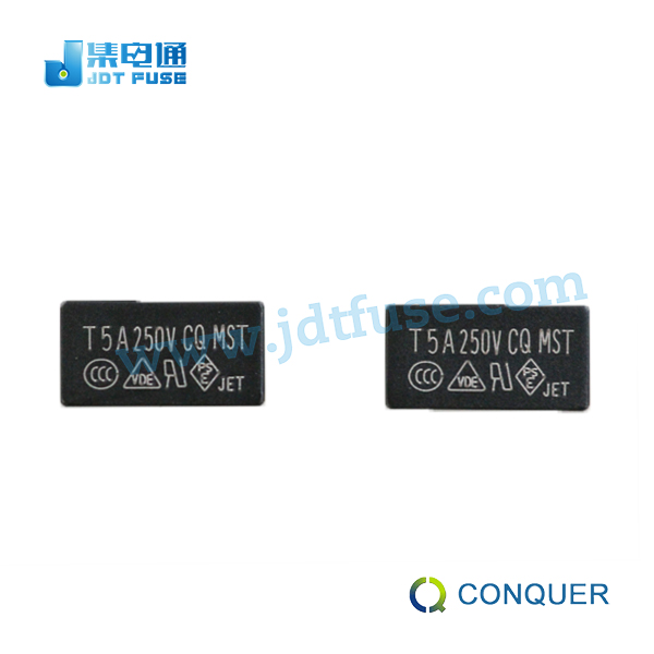 Conquer/功得 方形慢断MST005 5.0A 250  一次性保险丝  微型保险丝  方形保险丝