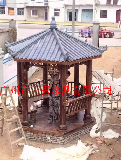 仿古景观凉亭  仿古木制凉亭  景观休闲凉亭