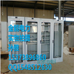 绵阳发货电力安全工具柜钢化玻璃JN1.5mm钢板  除湿安全工具柜