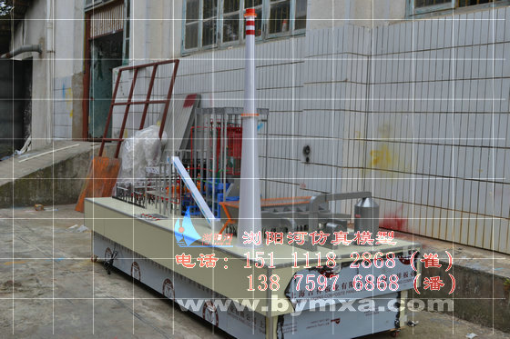 浏阳火力发电厂模型 600MW