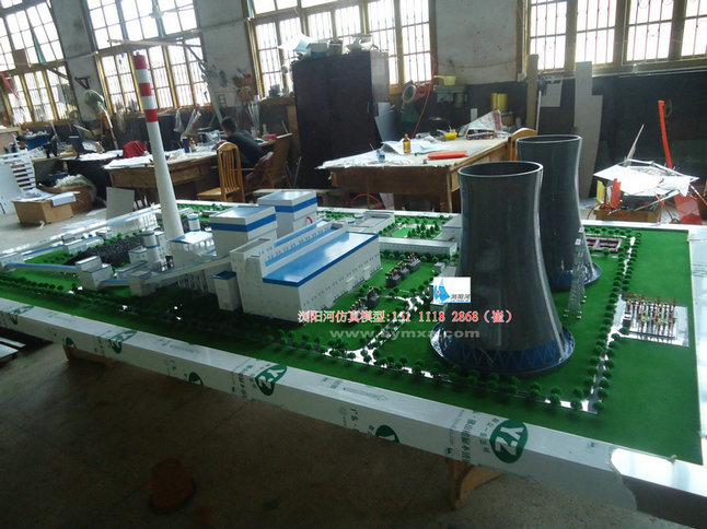 浏阳火力发电厂模型 600MW