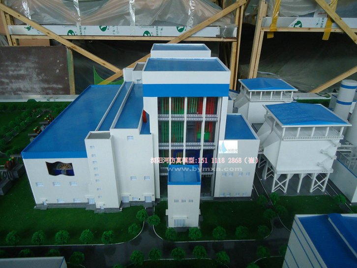 浏阳火力发电厂模型 600MW
