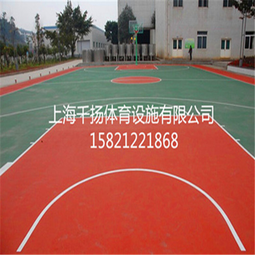 上海室内硅pu篮球场生产铺设  硅pu篮球场造价  硅pu篮球场厂家  硅pu篮球场价格