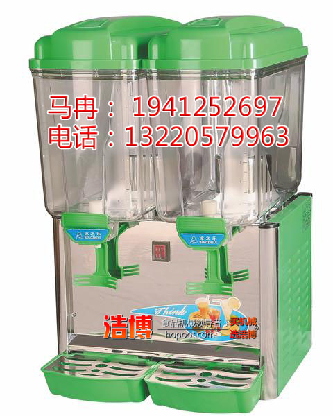 滨州冰之乐果汁机|现调果汁机价格|双缸酸梅汤机哪里卖?