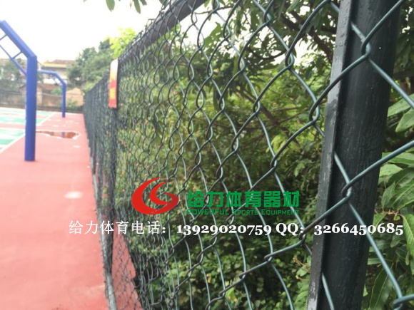 江门小区篮球场围网现场安装-体育运动场地围网厂家直销**发货  江门篮球场围网  围网生产厂家