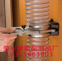 镀铜钢丝耐磨通风管价格，pu通风管厂家  钢丝伸缩管  耐磨钢丝伸缩管  食品级钢丝伸缩管