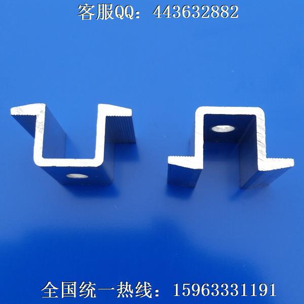 长期供应太阳能光伏电池板铝合金压铝合金侧压块 光伏组件  太阳能光伏压块  光伏电池板压块