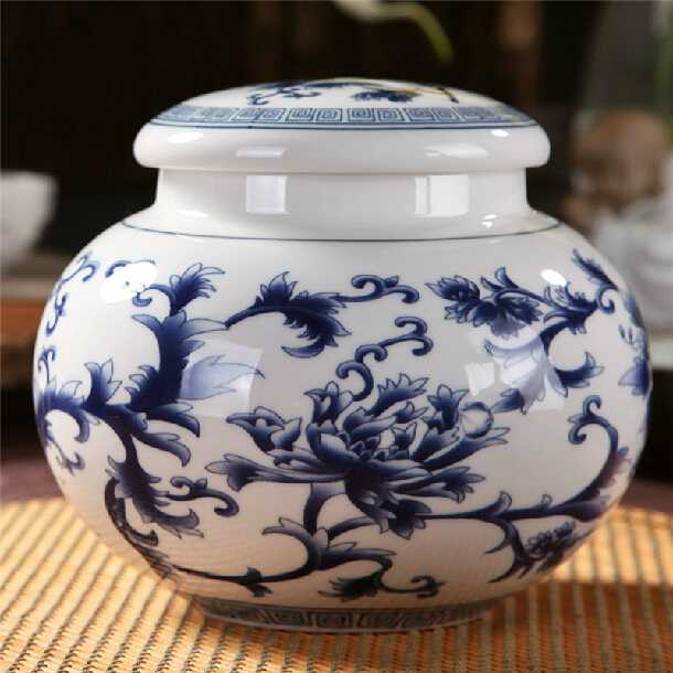 陶瓷茶叶罐厂家 景德镇陶瓷茶叶罐