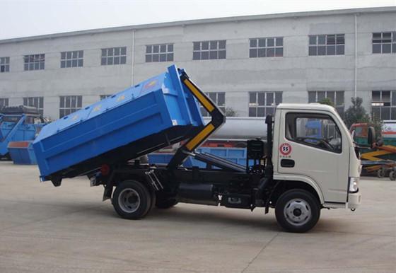 程力威牌CLW5070ZXX4型车厢可卸式垃圾车  钩臂垃圾车