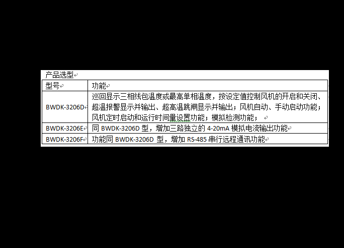 BWDK-3206D干式变压器温控仪铁壳材质&nbsp;&nbsp;温控器