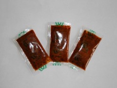 河南调味料厂家供应方便刀削面调料包（香辣牛肉酱包）