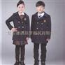 冬季校服新款校服羊毛呢大衣三件套装