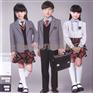 秋装校服套装大码两件套 定做初中高中学生班服