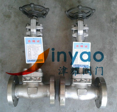 低温法兰闸阀DZ41W-40P 闸阀型号 低温闸阀