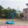 体育场球场可移动篮球架 室外透明板篮球架热销 装轮子的篮球架