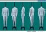 国标男装板房模特，服装打版公仔，全身男装中码吊挂模特