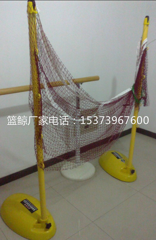 北京移动式羽毛球柱厂家标准配重畅销国内