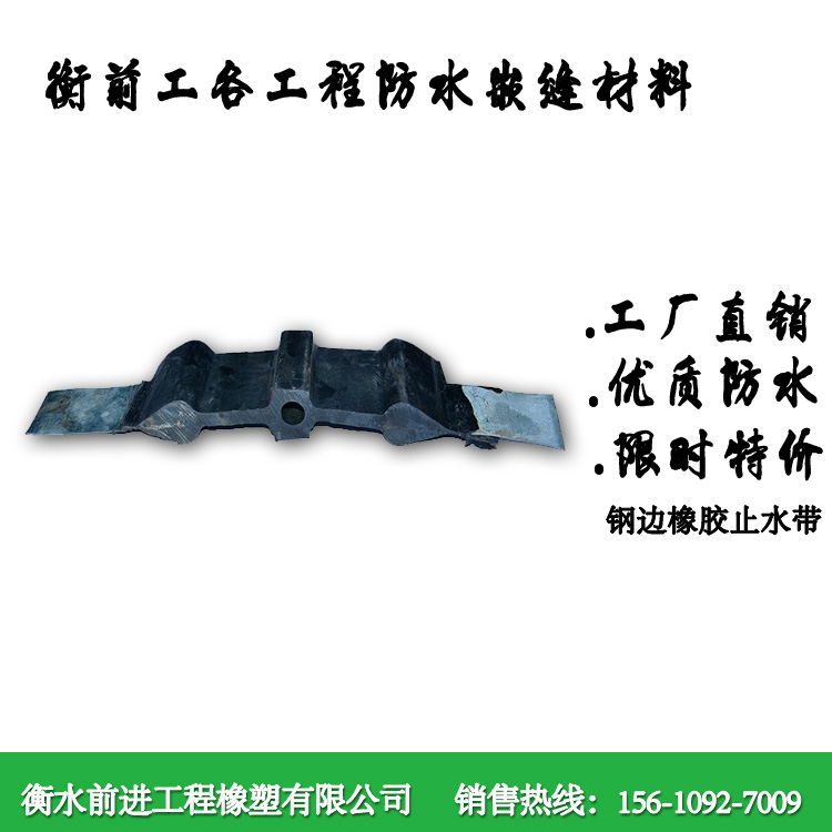 前进渡槽专用止水带 钢边橡胶止水带400*8网上销售大惠场
