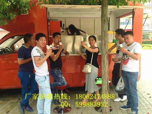 长治市小吃油炸售货车图片