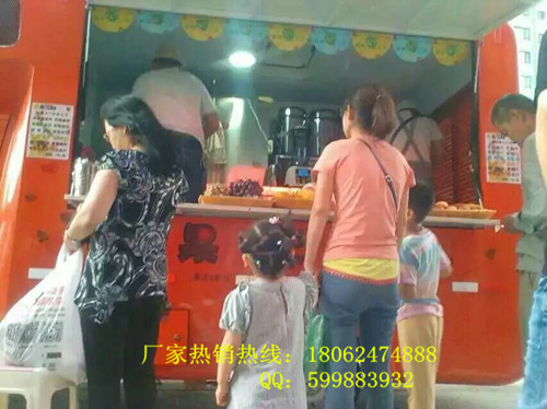 长治市小吃油炸售货车图片