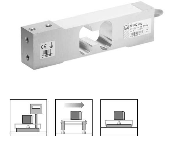 现货供应德国HBM称重传感器SP4MC3MR/50KG