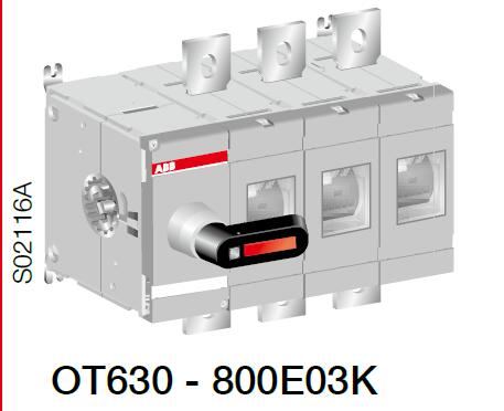 ABB隔离开关OT160E4-2  现货