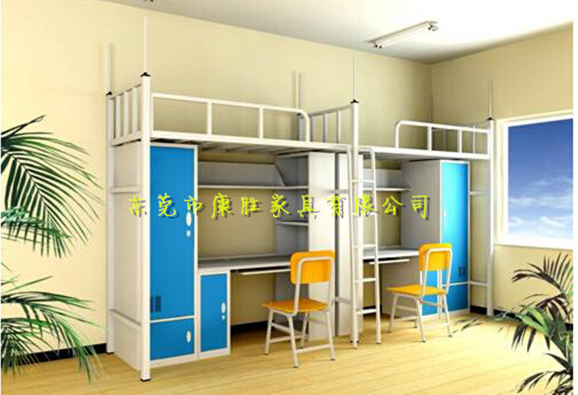 学生连体公寓床-耐用牢固连体公寓床生产厂家  连体公寓床厂家