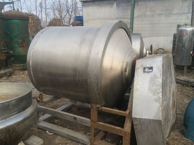 低价转让500L/800L/4000L真空滚揉机  9成新  不锈钢  出售