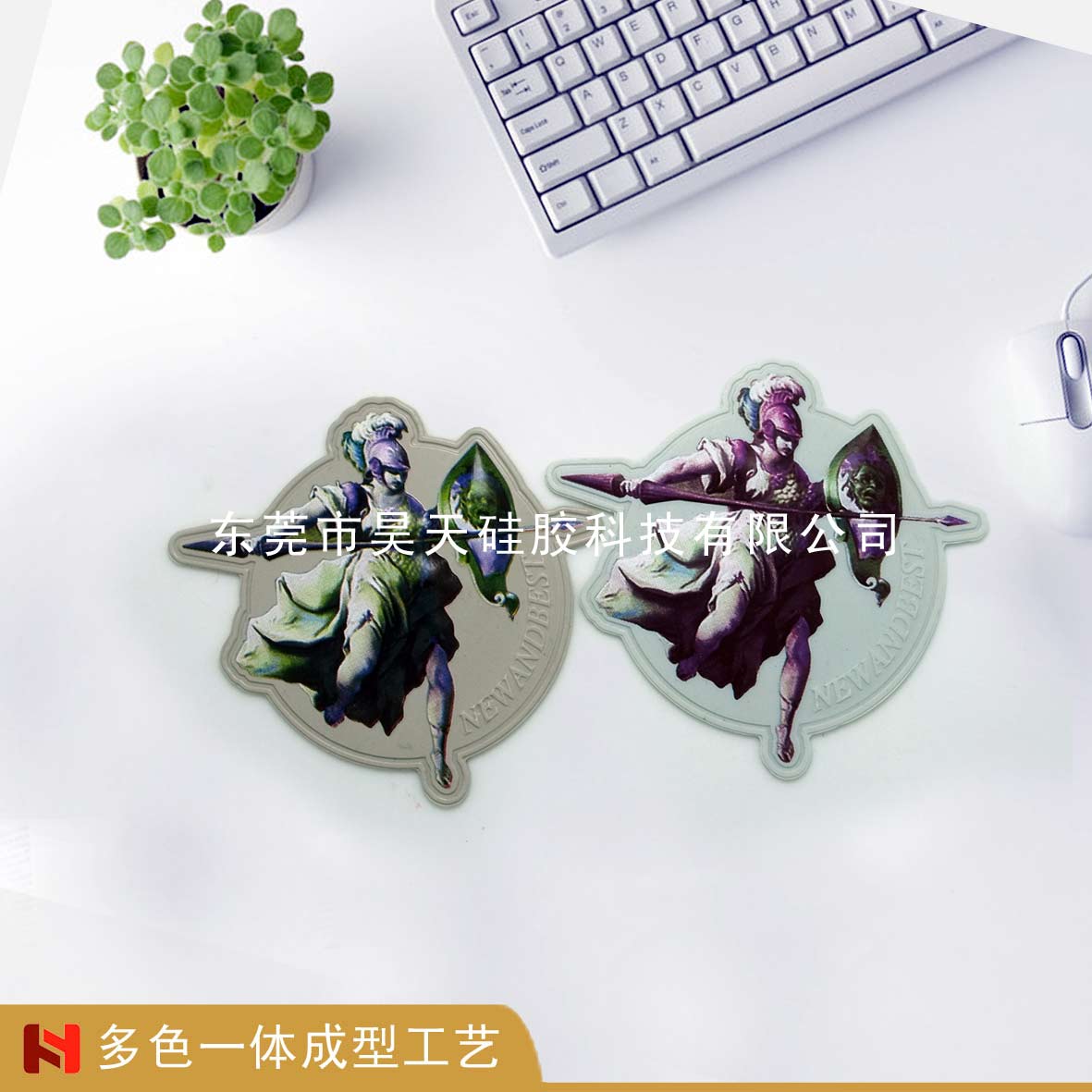 环保硅胶钥匙扣创意礼品立体多色硅胶挂饰广告促销挂饰  定制钥匙扣  广告促销礼品