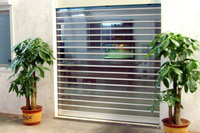 惠州水晶卷闸门，商铺透明水晶卷帘门，惠州防火卷帘门  电动水晶卷闸门