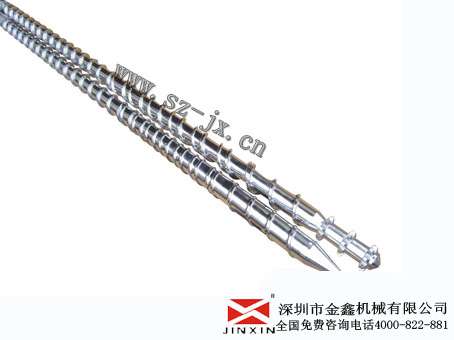 铁氟龙挤出机/氮化螺杆机筒/氮化螺杆厂/pa专用螺杆  挤出机螺杆