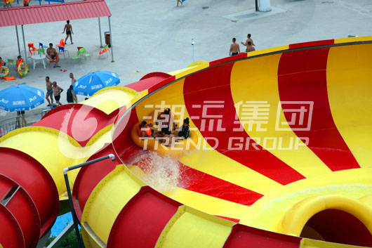 广州潮流水上乐园设备厂家供应新颖好玩超级巨碗滑梯  巨曾碗滑梯