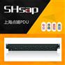 SHsap刀式铜排2位C19+6位C13大功率彩色PDU