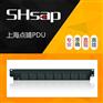 SHsap刀式铜排8位国标16A大功率彩色PDU