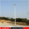 福建户外8米球场照明灯柱生产厂家  室外镀锌管球场灯柱安装