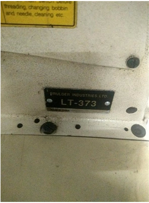二手博瑞牌LS-373钉扣机缝扣机服装加工设备工业针车设备  博瑞牌钉扣机  缝扣机服装设备