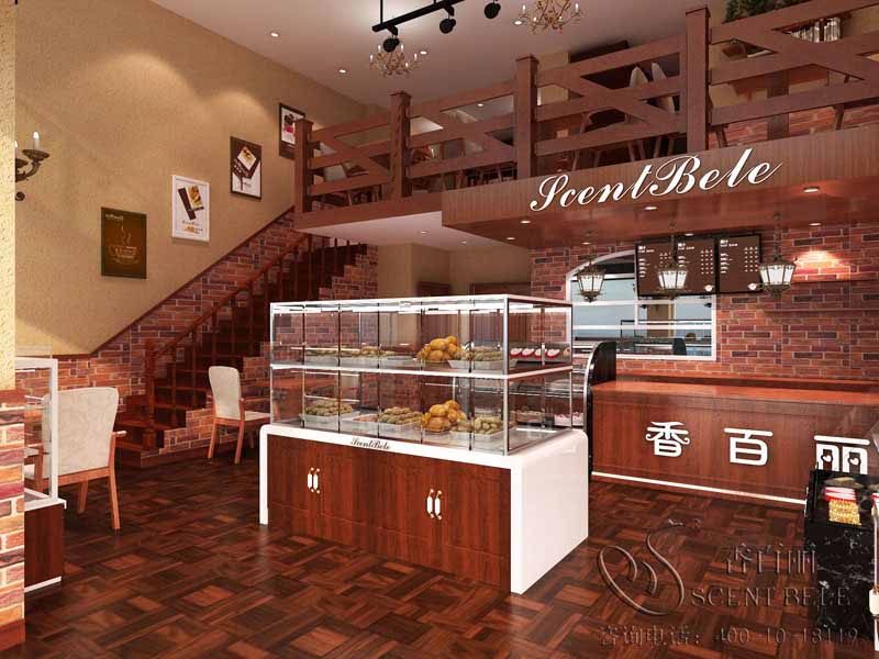 面包店加盟效果图