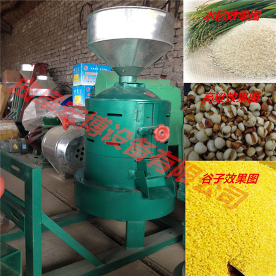 谷子水稻脱皮碾米机 粉粹机 新型中型组合碾米机