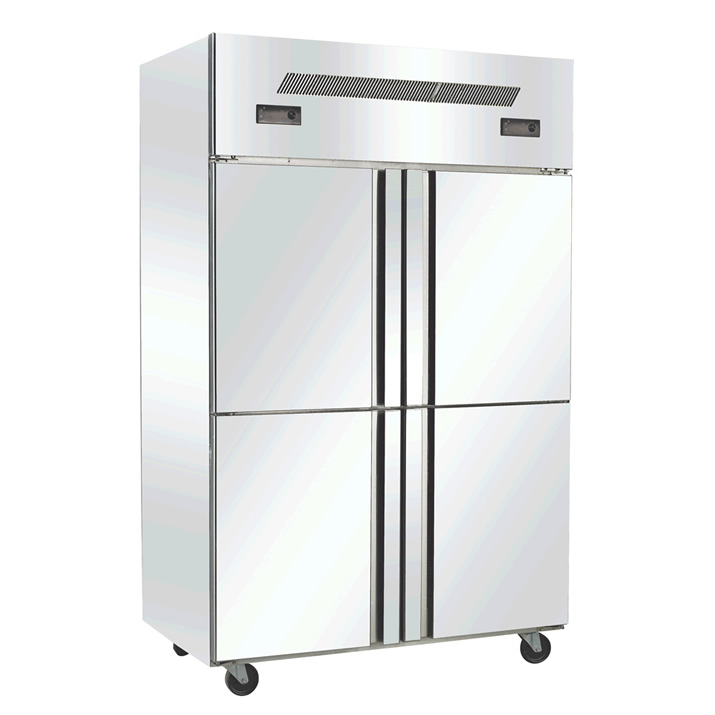 成云D1000L4-SG工程款双温不锈钢厨房柜  成云冷柜  厨房冷柜