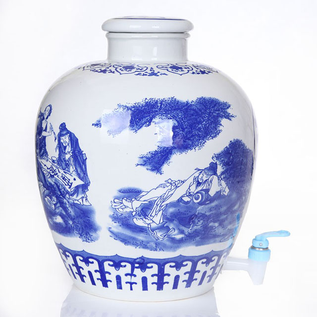 苏州30斤50斤100斤陶瓷酒坛批发价格&nbsp;&nbsp;30斤陶瓷酒坛&nbsp;&nbsp;景德镇陶瓷酒坛