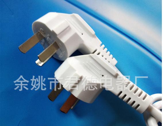 余姚廠家供應(yīng)AC 電源線 CCC認(rèn)證10-16A國標(biāo)三插+品
