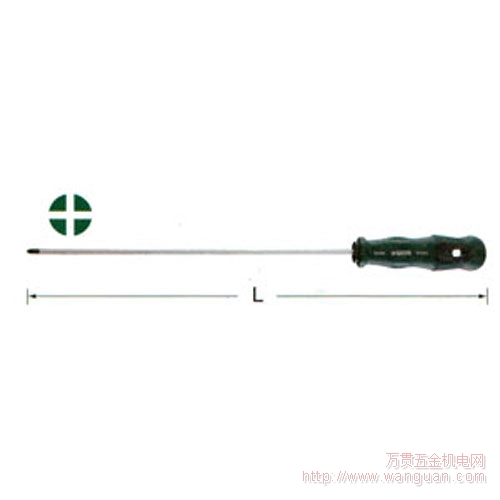 世达工具 63502 T系列十字形螺丝批  世达螺丝批