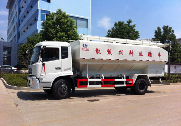 20方散装饲料车厂家报价,长沙散装饲料车