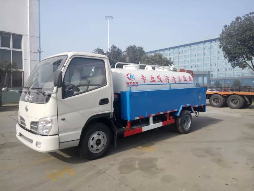 5方多利卡国四高压清洗车,吉安高压清洗车