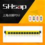 SHsap刀式铜排2位国标16A+10位万用大功率彩色PDU