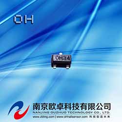 南京欧卓OH34贴片霍尔单极开关电路22312  传感器  霍尔元件