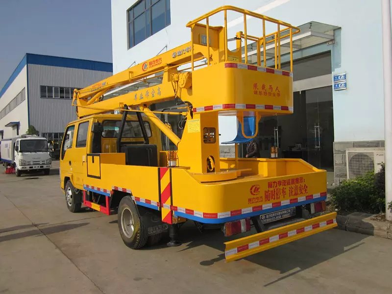 庆铃20米伸缩臂高空作业车,高空作业车工厂