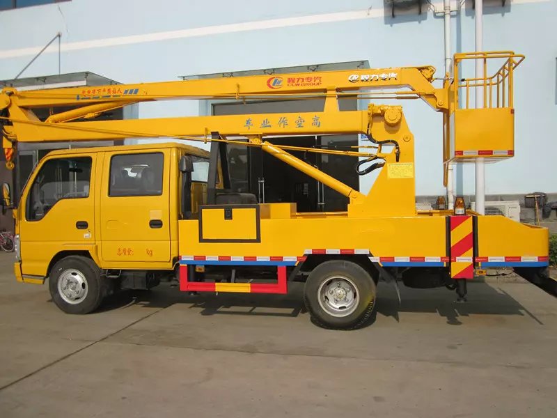 庆铃20米伸缩臂高空作业车,高空作业车工厂